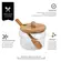 Açucareiro de Vidro Boro com Tampa e Colher De Bambu 200ml