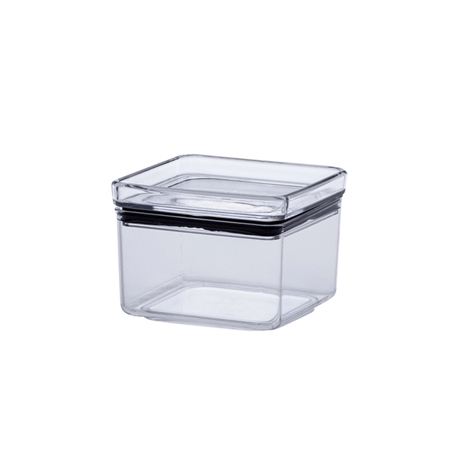 Pote de Acrílico Quadrado Lumini Hermetica 480ml: você compra na Reviva ...