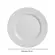 Prato Raso em Cerâmica Branco Pérola Acetinado 29 cm - 1 Unid.