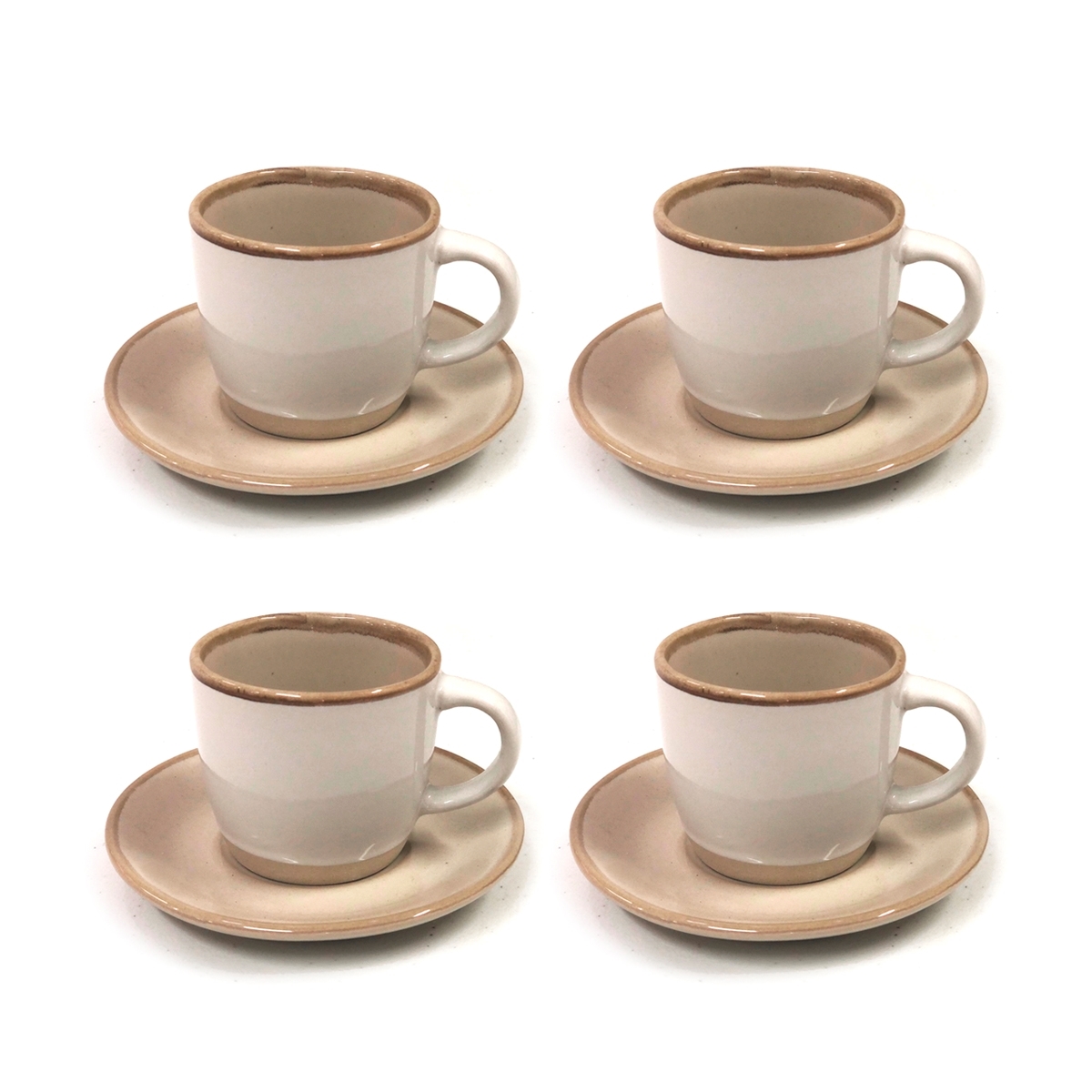 Conjunto 4 Xícaras de Café Good Vibes: você compra na Reviva Home