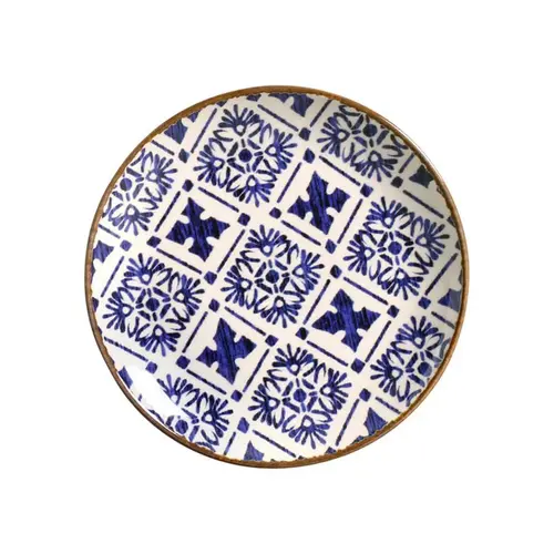Prato Sobremesa em Cerâmica Coup Asteca I 20,5cm - 1 unid.