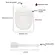 Meleira de Cristal Transparente com Tampa e Pegador Bee 210ml