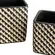 Kit Cachepot Preto em Cimento 2 pcs