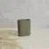 Copo Porta Escova de Dentes em Cimento Verde Militar 11 x 9 x 5 cm