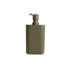 Porta-Sabonete Líquido em Cimento Verde Militar 19 x 9,5 x 5 cm