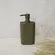 Porta-Sabonete Líquido em Cimento Verde Militar 19 x 9,5 x 5 cm