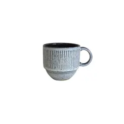 Xícara Chá Cerâmica Empilhável Linhas Echo 230ml - 1 unid.