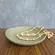 Centro de Mesa Decorativo em Poliresina Cinza Ciclo 39,5 x 37cm