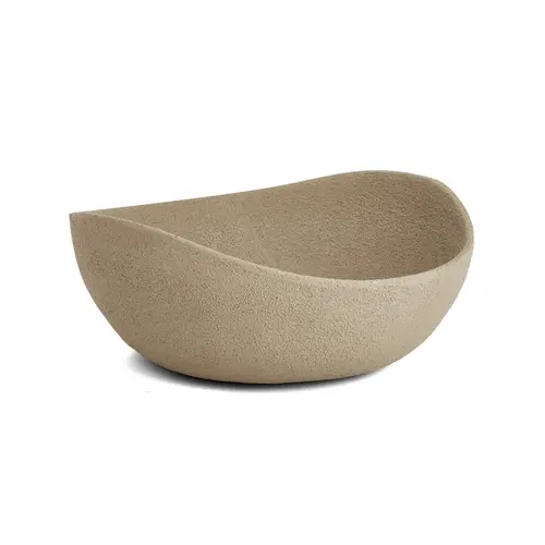 Centro de Mesa Decorativo em Poliresina Cinza Ciclo 31x30cm