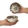 Jogo de Bowls Cerâmica 4 Peças Florata 11,5cm x 6cm - 280ml