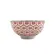 Jogo 2 Bowls Cerâmica Zaria Azul e Vermelho 11,5x6cm 250ml