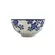 Jogo 2 Bowls Cerâmica Florina Azul e Branco 11,5x6cm 250ml