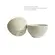 Bowl Tigela em Cerâmica Agra Branco 606 ml  - 1 unid.
