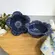 Petisqueira Bowl Campestre Flor Cerâmica Deep Blue 13,5cm 1pc