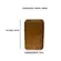 Kit para Banheiro em Poliresina Madeira Marrom Bosken 3 Pcs
