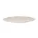 Centro de Mesa Oval Cerâmica Orgânico Borda Irregular 50x25 cm