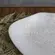 Centro de Mesa Oval Cerâmica Orgânico Borda Irregular 50x25 cm