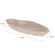 Centro de Mesa Orgânico Oval com Borda Elevada 40 x 15,5 cm