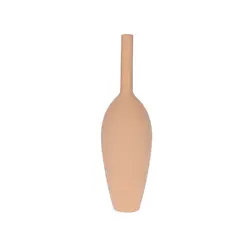 Vaso em Cerâmica Nude com Textura Suave Sirena 47 cm