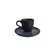 Xícara Café e Pires Cerâmica Stoneware Bio Titanium 120ml - 1 Unid.