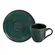 Xícara Café e Pires Cerâmica Stoneware Bio Oceano 120ml - 1 Unid.