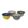 Jogo Mini Bowls Cerâmica Estampa Mandalas 8,5cm 100ml - 4pcs