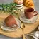 Xícara Café e Pires Cerâmica Stoneware Orgânico Herbal 120ml - 1 Unid.