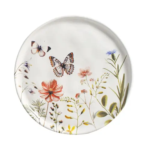 Prato Sobremesa em Cerâmica Stoneware Bio Encanto 21,5cm - 1 Unid.