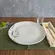 Prato Raso em Cerâmica Stoneware Orgânico Lavanda 26,5cm - 1 Unid.