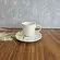 Xícara de Café e Pires Cerâmica Stoneware Orgânico Lavanda 120ml - 1 Unid.