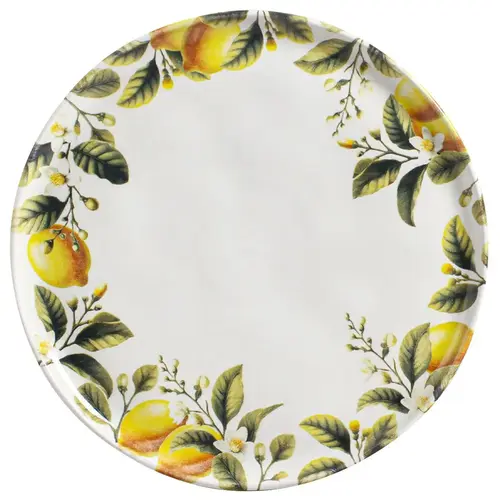 Prato Raso em Cerâmica Stoneware Bio Limonata 27,5cm - 1 Unid.