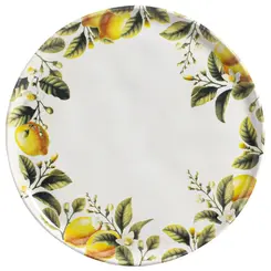 Prato Raso em Cerâmica Stoneware Bio Limonata 27,5cm - 1 Unid.