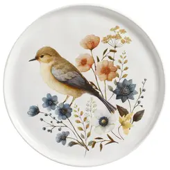 Prato Raso em Cerâmica Stoneware Bio Bella 27,5cm - 1 Unid.