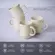 Caneca Cerâmica Stoneware Coup Clay Off-White 330ml - 1 Unid