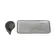 Kit Travessa Retangular com Molheira Orgânico Echo Branco 22x9cm