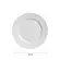 Prato Sobremesa em Cerâmica Branco Pérola Acetinado 19,5 cm - 1 Unid.