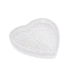 Petisqueira de Cristal em Formato Coração Heart 18,5 cm