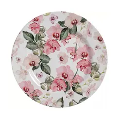 Prato Raso em Cerâmica Encanto Floral 29,5 cm - 1 unid.