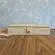 Caixa Decorativa em MDF Revestida em PU Marrom Raia 27x11 cm
