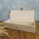Caixa Decorativa em MDF Revestida em PU Marrom Raia 27x11 cm