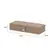 Caixa Decorativa em MDF Revestida em PU Marrom Raia 27x11 cm