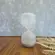Ampulheta Decorativa em Vidro Fosco Areia Bege 15 min