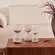 Ampulheta Decorativa em Vidro Fosco Areia Bege 15 min