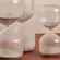 Ampulheta Decorativa em Vidro Fosco Areia Bege 15 min