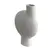 Vaso Decorativo em Cerâmica Contorno Essência Nude 20x30cm