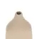 Vaso em Cerâmica Bege Texturizado Sereno 23cm x 12,5cm