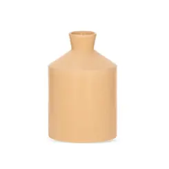 Vaso Decorativo em Cerâmica Amarelo Solin 20cm x 13cm