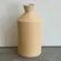 Vaso Decorativo em Cerâmica Amarelo Solin 28,5cm x 13,5cm