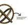 Escultura em Metal Decorativa Dourado Orbium 20 x 20 cm