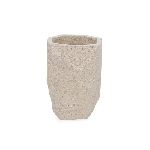 Copo Porta-Escovas em Cimento Orgânico Nude Lunari 10x7cm